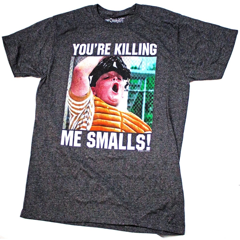 The Sandlot "You're Killing Me Smalls" Gray Short Sleeve Mens Large Graphic Tee